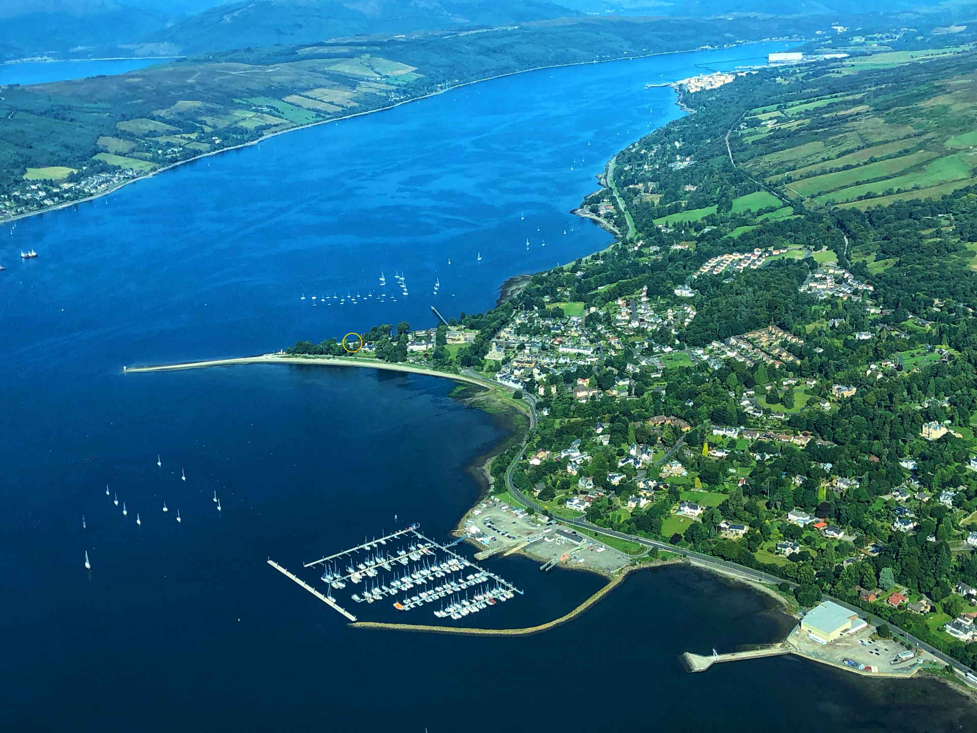 Ferrypoint Aerial 2021