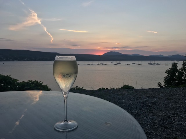 Ferry Point Wine Glass